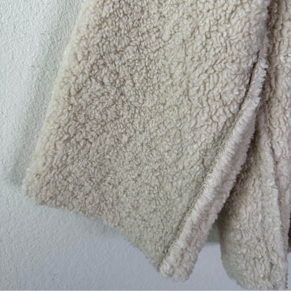 The Great The Cropped Plush Car Coat in Malt SZ 2, M - Picture 9 of 10